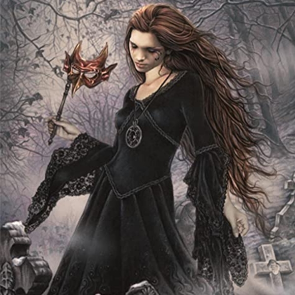 Gothic girl flag - Picture 1 of 1